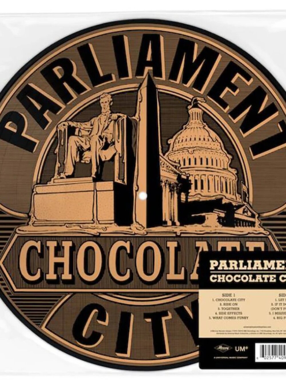 Parliament Chocolate City LP ~ Ltd Ed Picture Disc ~ Brand New!